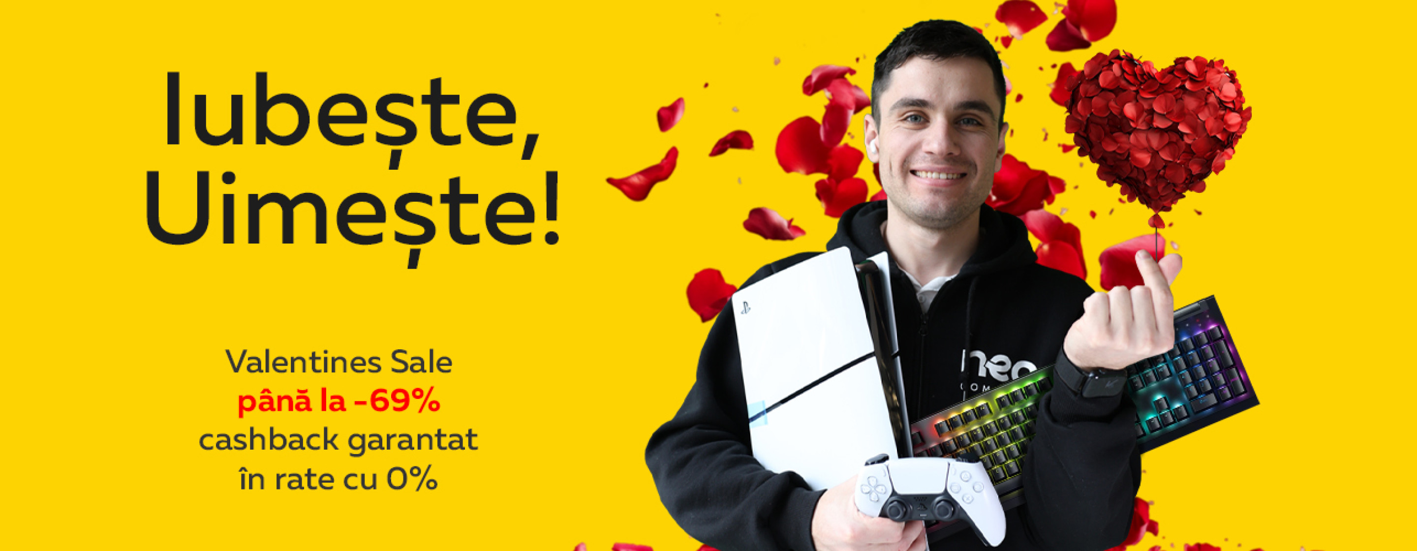 Iubește, uimește și dăruiește: Oferte speciale pe NeoComputer