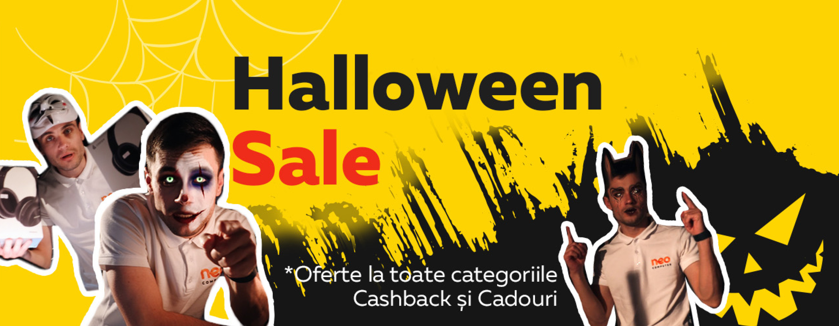 Promoție de Halloween: Reduceri groaznice la NeoComputer
