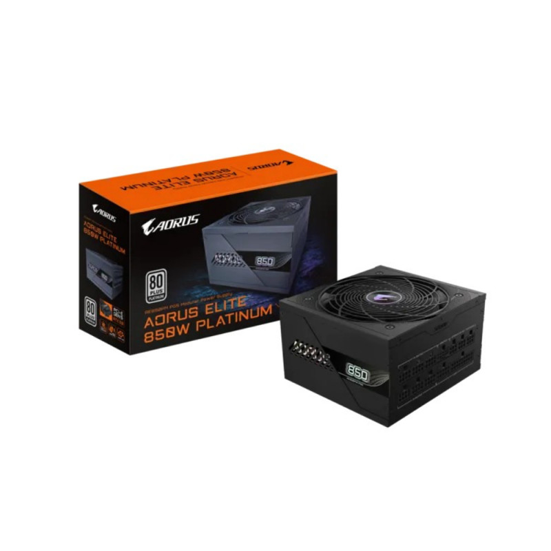 Блок питания 850W Gigabyte AORUS Elite GP-AE850PM PG5, Black