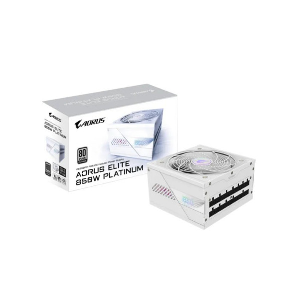 Bloc de alimentare 850W Gigabyte AORUS Elite GP-AE850PM PG5 ICE, White