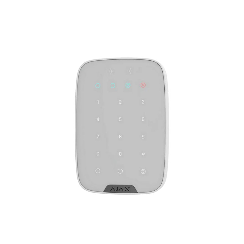 Беспроводная сенсорная клавиатура Ajax Keypad, White