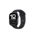 Умные часы Apple Watch Series 10 GPS, 46mm Jet Black, Aluminium Case with Black Sport Band - M/L, MWWQ3 EU