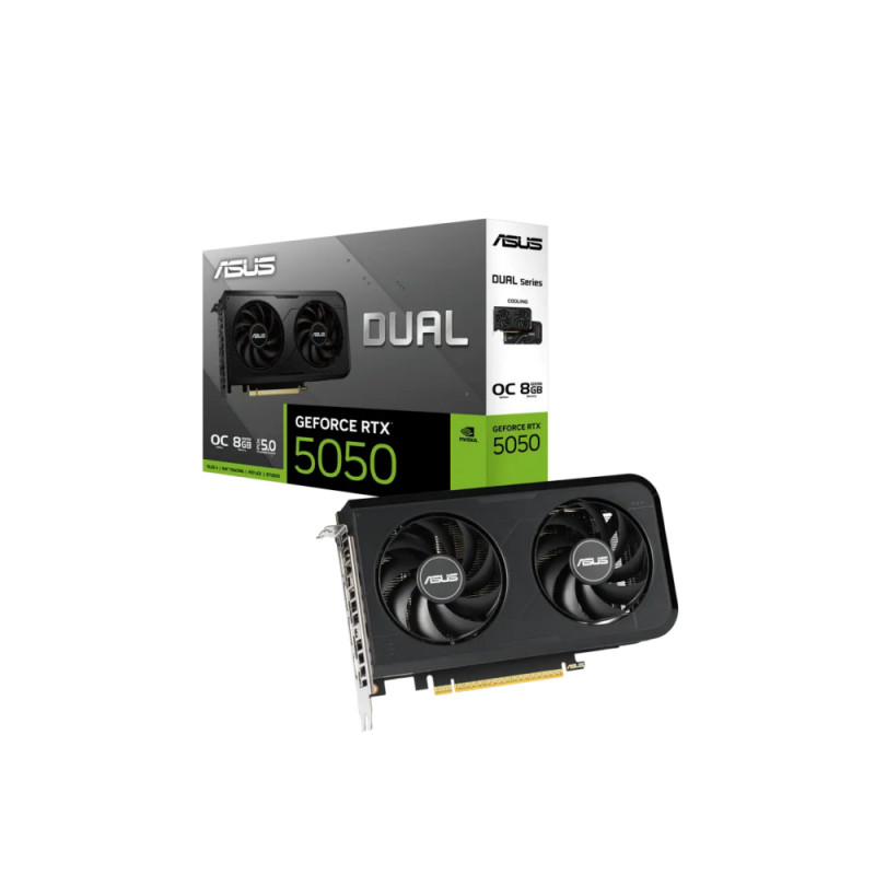 Видеокарта Asus GeForce RTX 5050 Dual OC