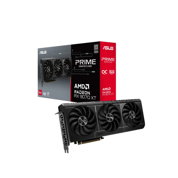 Видеокарта Asus Radeon RX 9070XT Prime OC