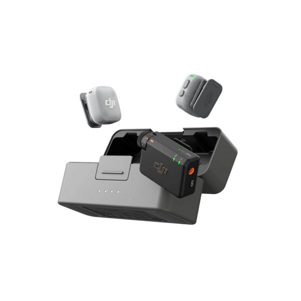 Microfon DJI Mic Mini 2 (2 TX, 1 RX, Charging Case), Black