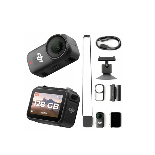 Экшн-камера DJI Osmo Nano Standard Combo 128GB, Black