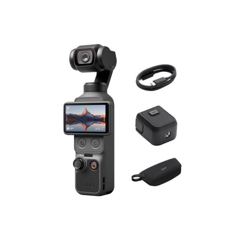 Camera action DJI Osmo Pocket 4 Essential Combo, Black