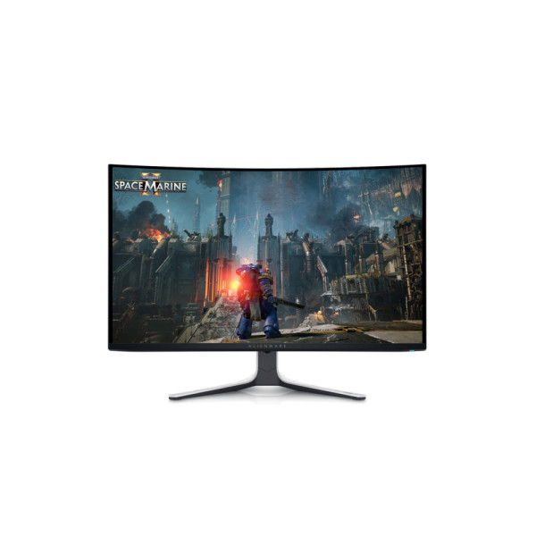 Монитор Dell Alienware AW3225QF, Curved, Black/White