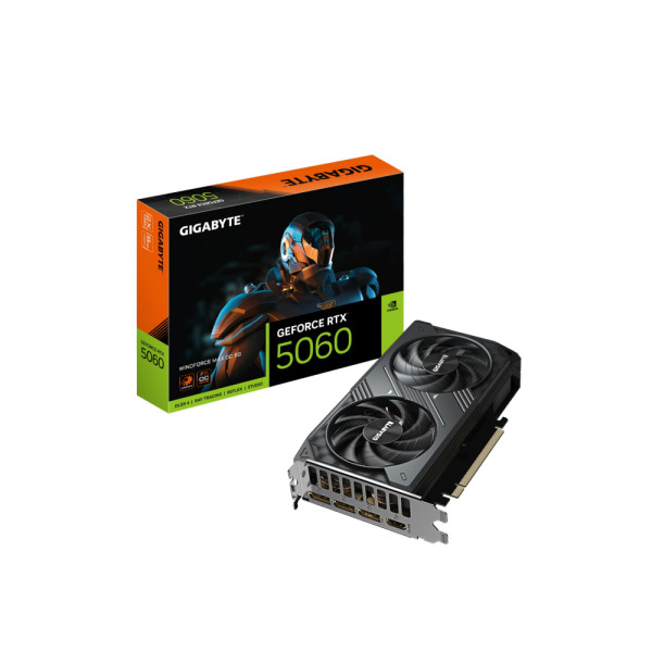 Видеокарта Gigabyte GeForce RTX 5060 WindForce MAX OC