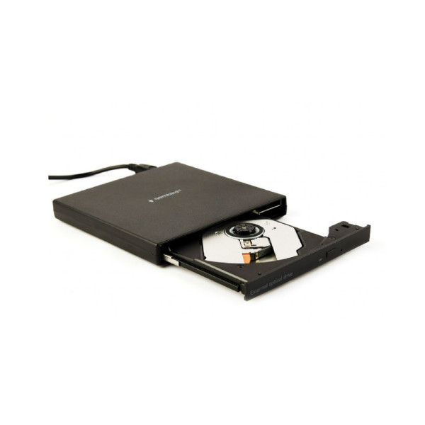 External DVD USB Drive Gembird DVD-USB-04, Black