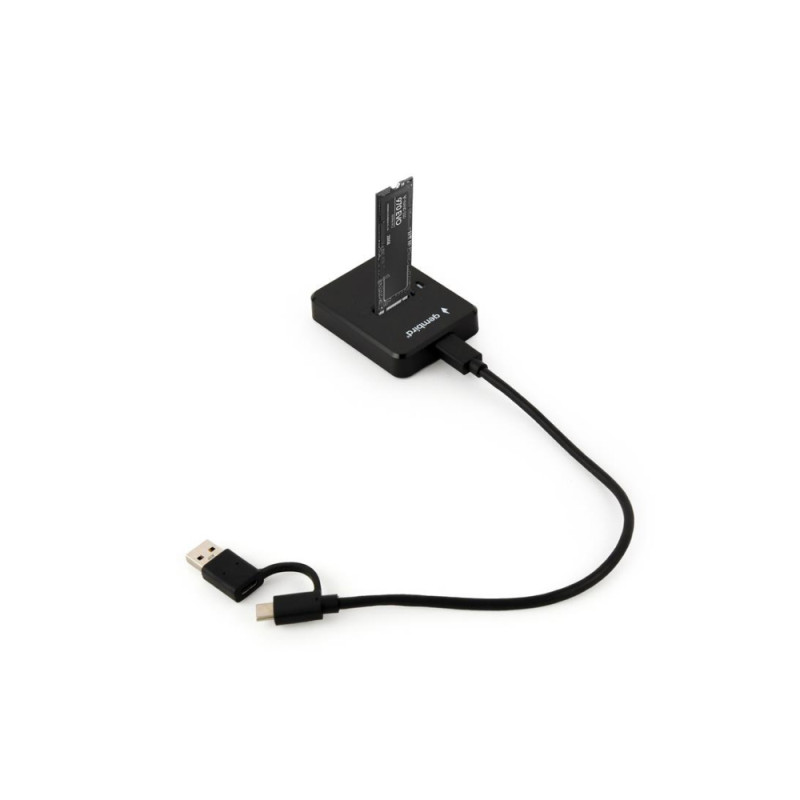Док-станция для M.2 SSD Gembird DD-U3M2, Black