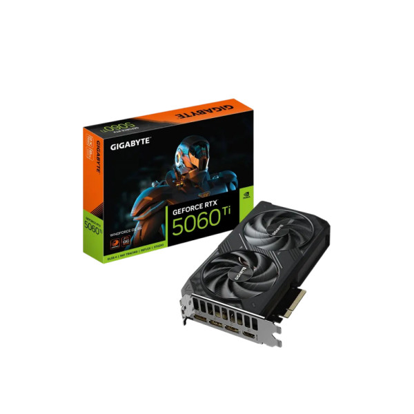 Видеокарта Gigabyte RTX 5060 Ti Windforce OC