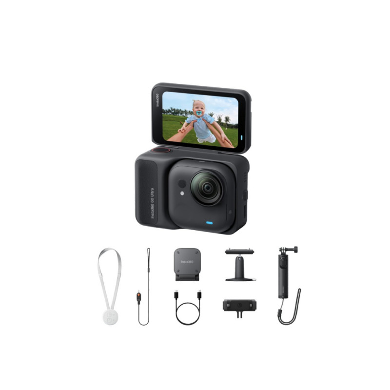 Экшн-камера Insta360 Go Ultra Creator Bundle, Midnight Black