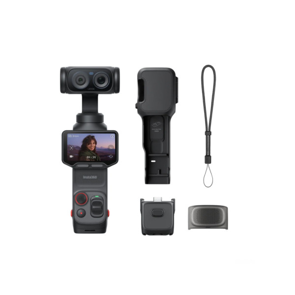 Экшн-камера Insta360 Go Ultra Luna Standard Bundle, Cosmic Black