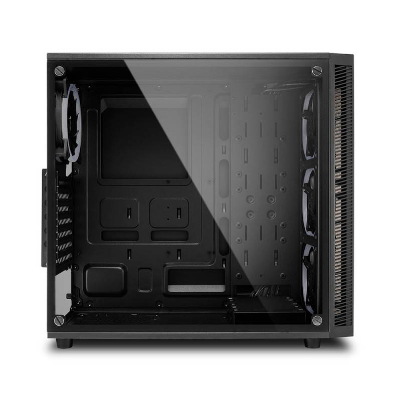 Carcasa PC Sharkoon TG4 RGB, Black