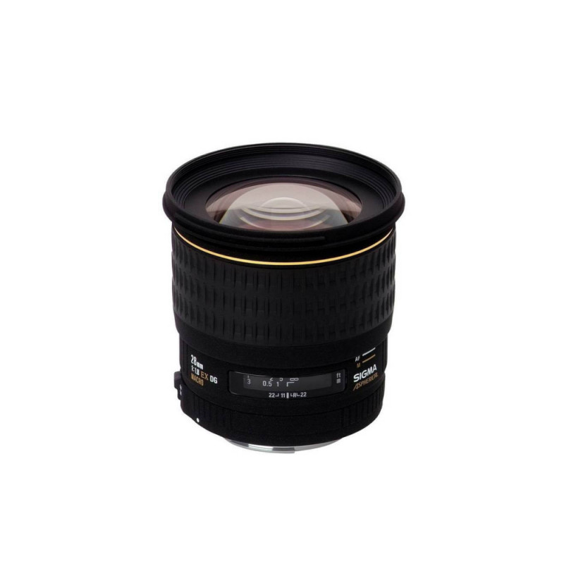 Prime Lens Sigma AF  28mm f/1.8 EX DG ASPHERICAL MACRO F/Nik