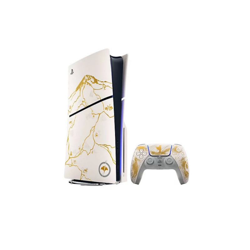 Sony PlayStation 5 Slim Disc Limited Edition Ghost Of Yotei, 1TB, White