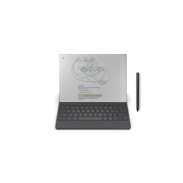 Электронная книга reMarkable Paper Pro 11.8" Bundle, 2/64GB with Marker Plus Keyboard Folio, Basalt