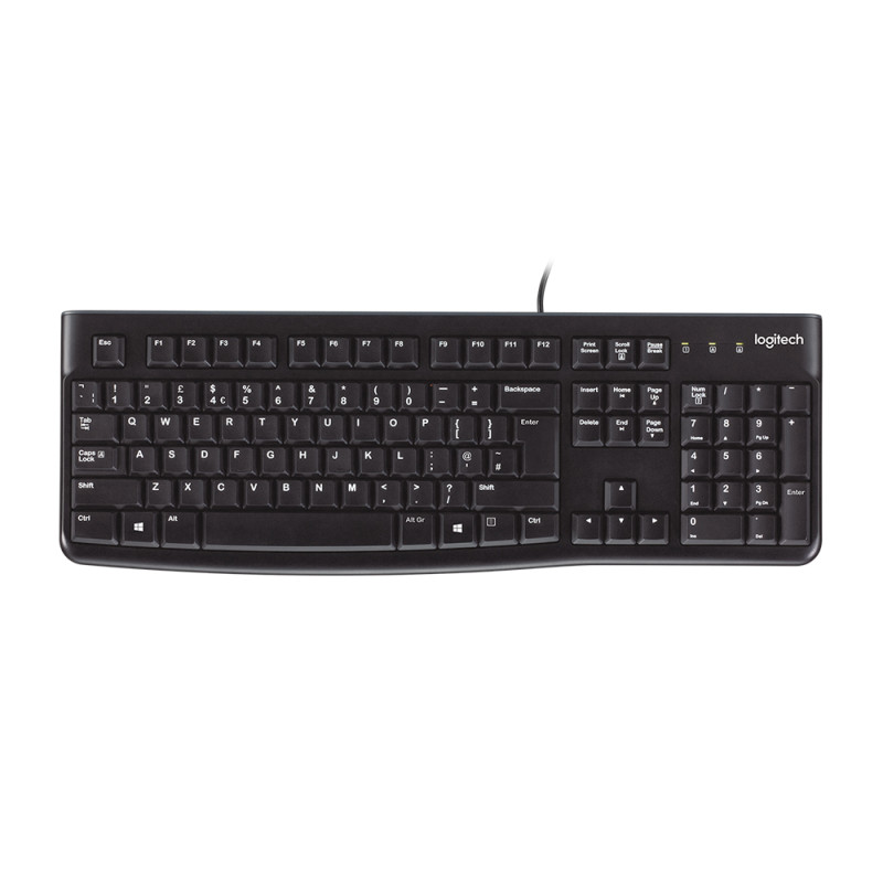 Клавиатура Logitech K120 for Business, US, Black