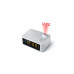 Портативная колонка MUSE M-178 PW, Tuner FM, Clocks, White