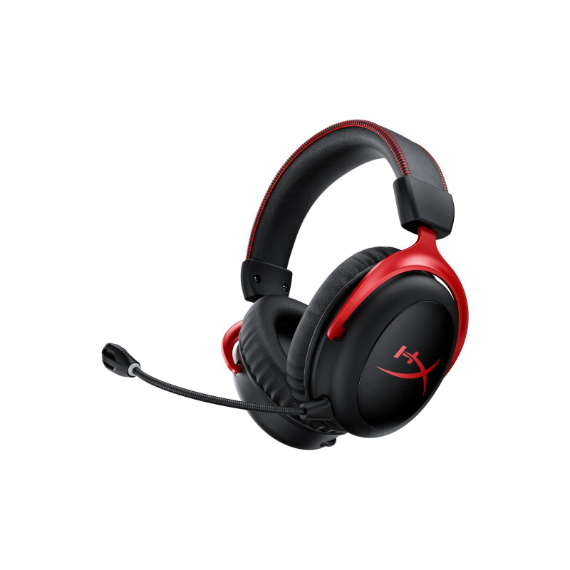 Наушники HyperX Cloud II Wireless, Negru / Rosu