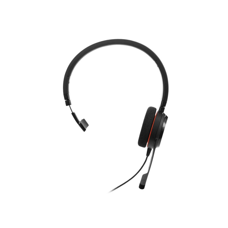Jabra Evolve 20 MS Stereo Professional Проводная гарнитура, Накладные наушники, Микрофон с функцией шумоподавления, USB-контроллер, USB-A,