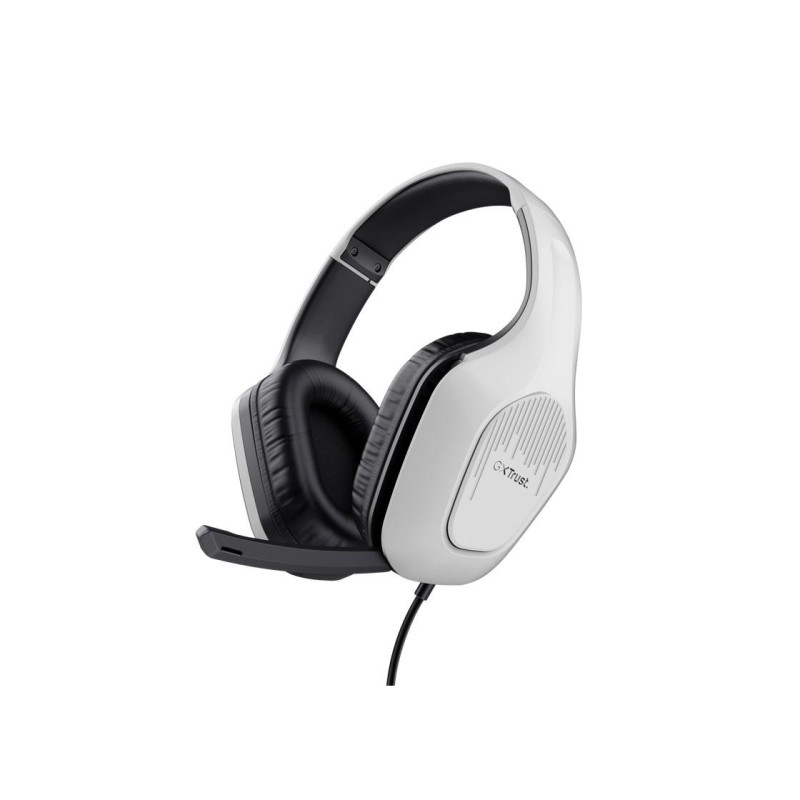 Casti Trust GXT 415W ZIROX, Alb
