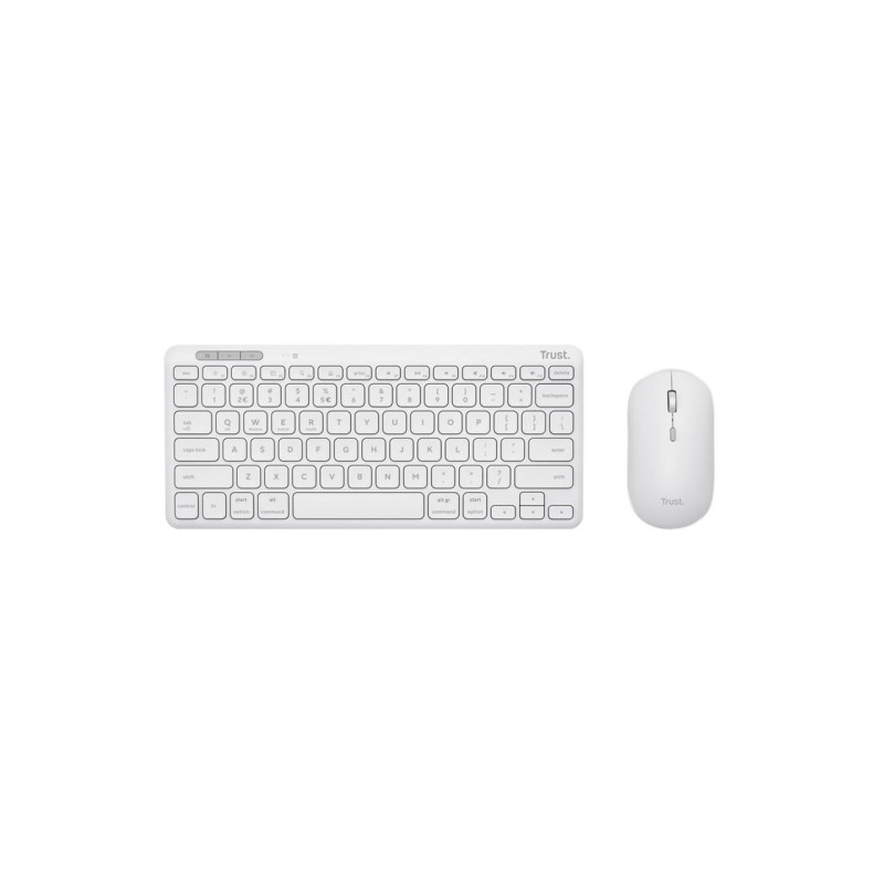 Keyboard Trust Lyra, White, TR_25073