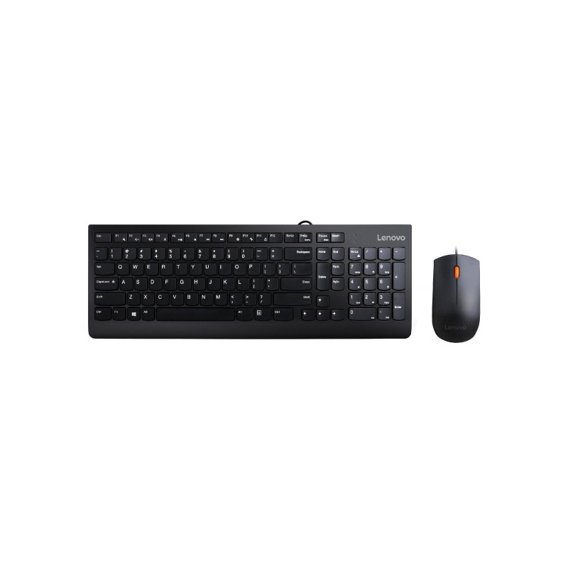 Клавиатура Lenovo 300 USB Combo Keyboard & Mouse - Russian/Cyrillic (441
