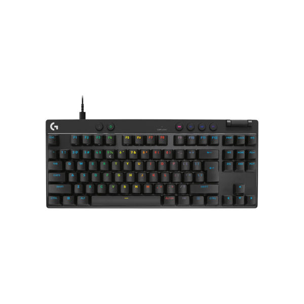 Keyboard Logitech G PRO X TKL Rapid, Black