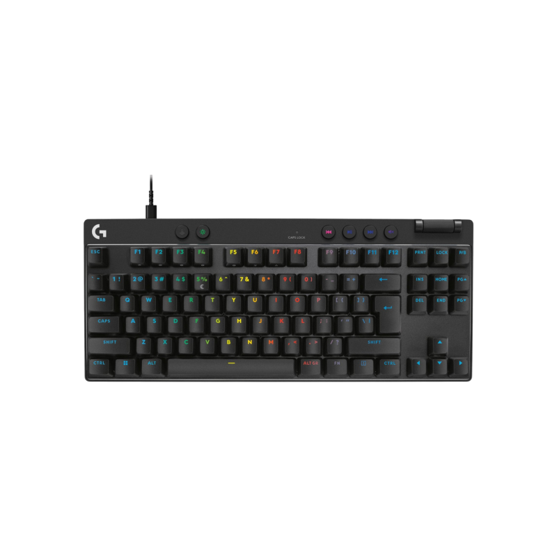Keyboard Logitech G PRO X TKL Rapid, Black
