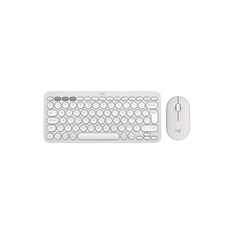 Клавиатура Logitech Pebble 2 Combo, White