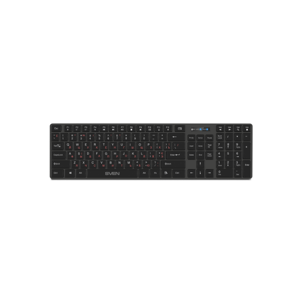 Клавиатура Sven KB-E5300W, EN/RU, Black