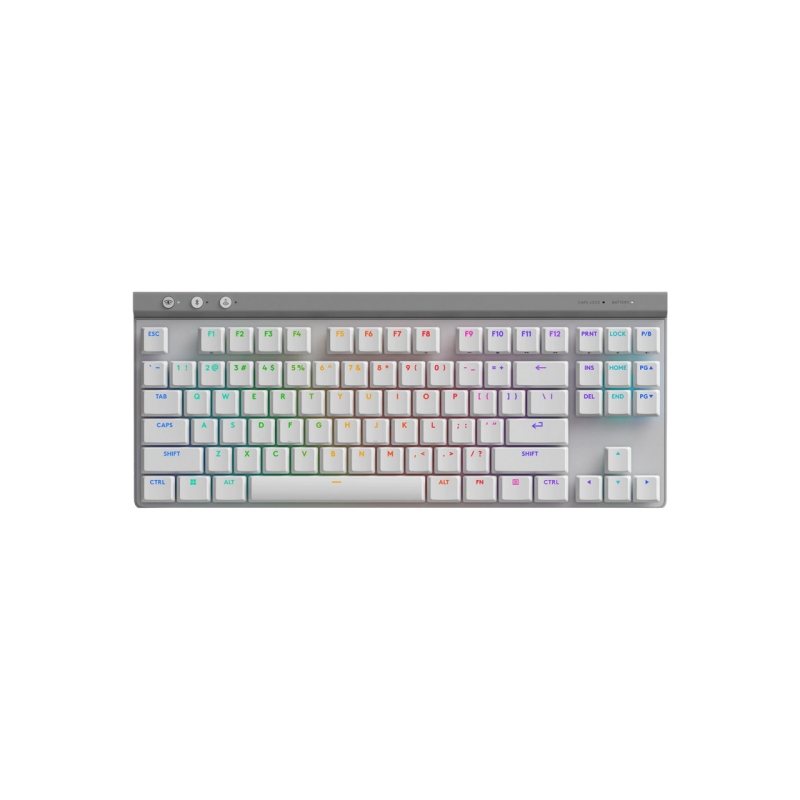 Клавиатура Logitech G515 TKL, Wireless, White
