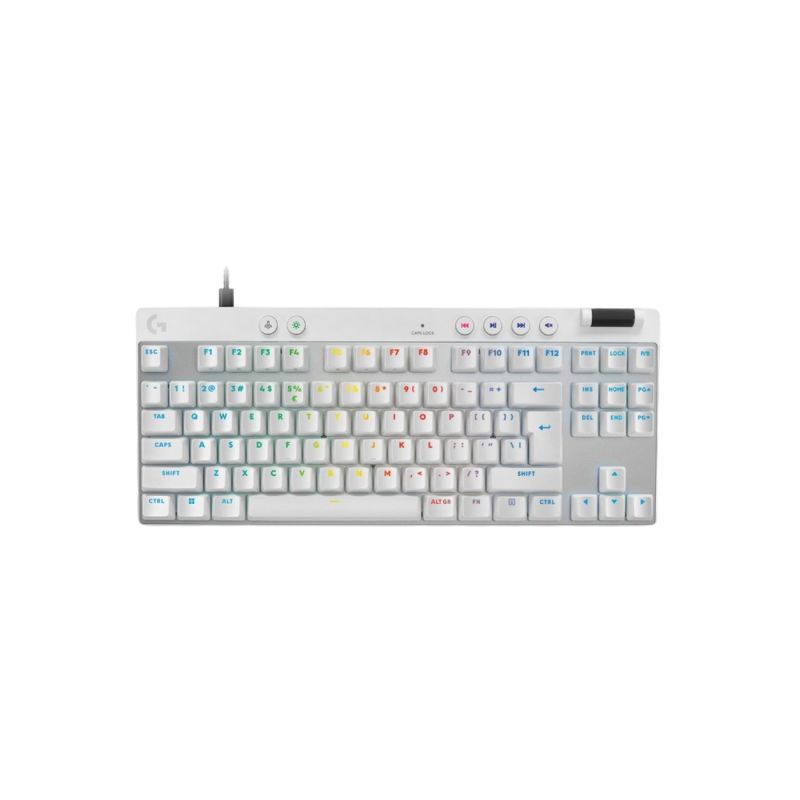 Клавиатура Logitech G PRO X TKL Rapid, White