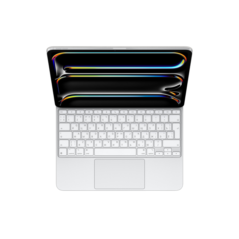 Клавиатура Magic Keyboard for iPad Pro 13‑inch (M4) - Russian - White