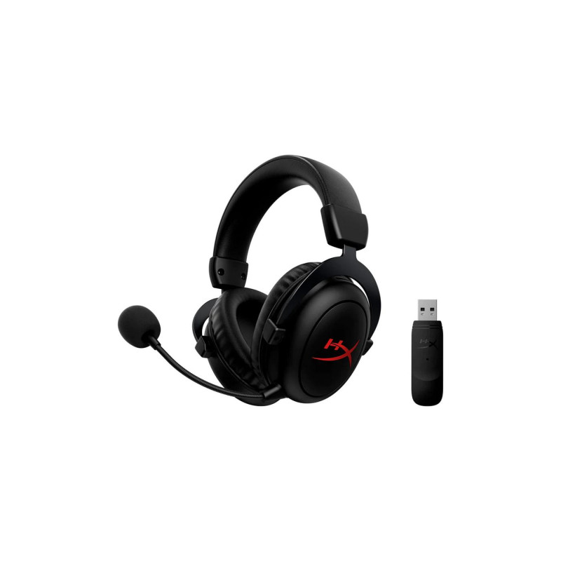 HyperX Cloud Core, черный/красный
