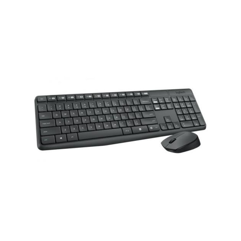 Клавиатура Logitech MK235, черная, LO 920-007931