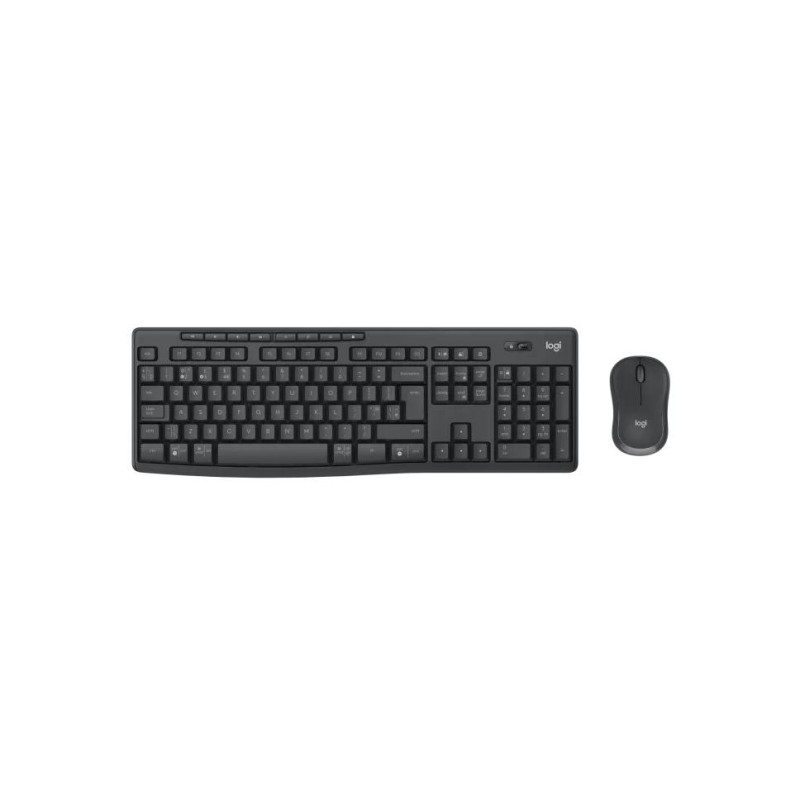 Клавиатура Logitech Wireless Combo MK370 для бизнеса, графит, LO 920-012077