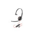 Гарнитура Poly Blackwire 3210 монофоническая USB-C (оптом), микрофон с шумоподавлением, SoundGuard, DSP, выходной сигнал приема от