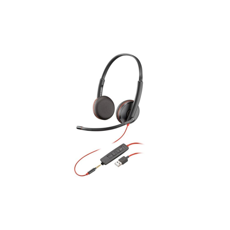 Наушники Poly Blackwire 3225, черный