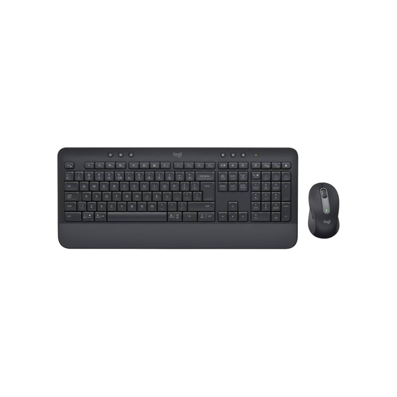 Клавиатура Logitech Wireless Signature MK650 Combo for Business, Graphite, US / RU