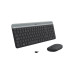 Wireless Keyboard & Mouse Logitech MK470, Ultra-thin, Compact, Quiet typing, US Layout, Graphite