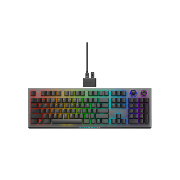 Keyboard Dell Alienware Tri-Mode Wireless Gaming Keyboard - AW920K (Dark Side of the Moon