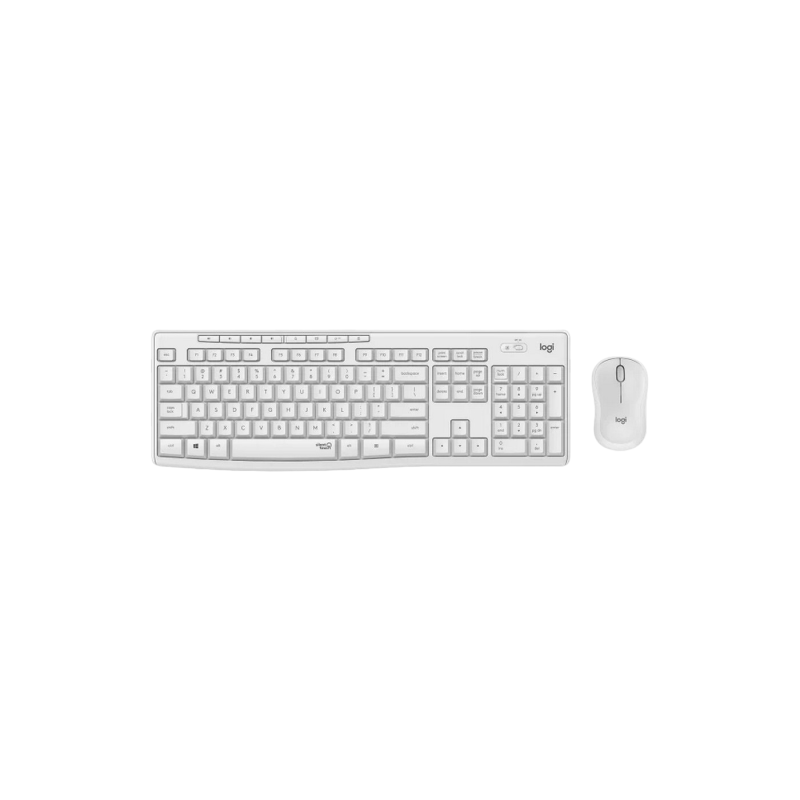 Wireless Keyboard & Mouse Logitech MK295 Silent, Media keys, Spill-resistant, 1000dpi, 3 buttons, 2xAAA/1xAA, 2.4Ghz, EN, 