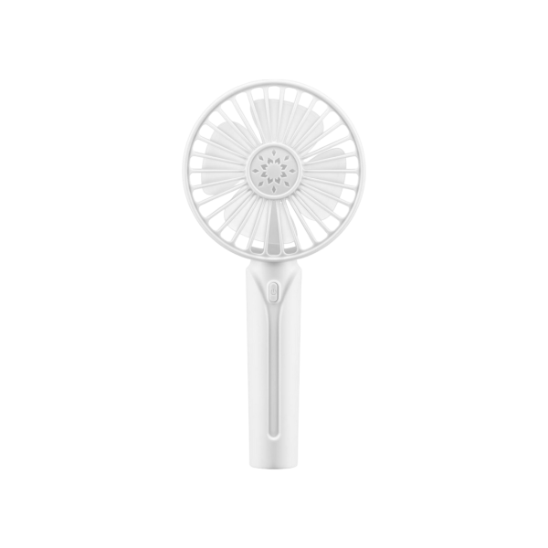 Cellular Handheld + desktop fan BREEZY, White