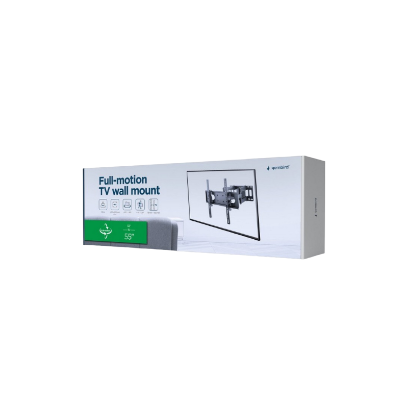 Крепление для телевизора Gembird WM-55ST-04, Black