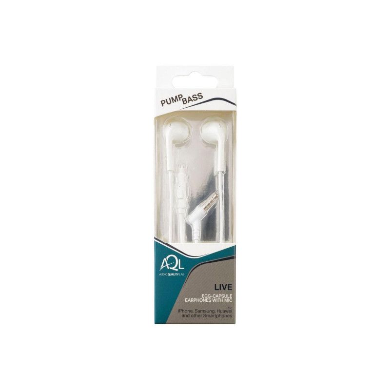 Наушники Cellular LIVE EGG capsule, White