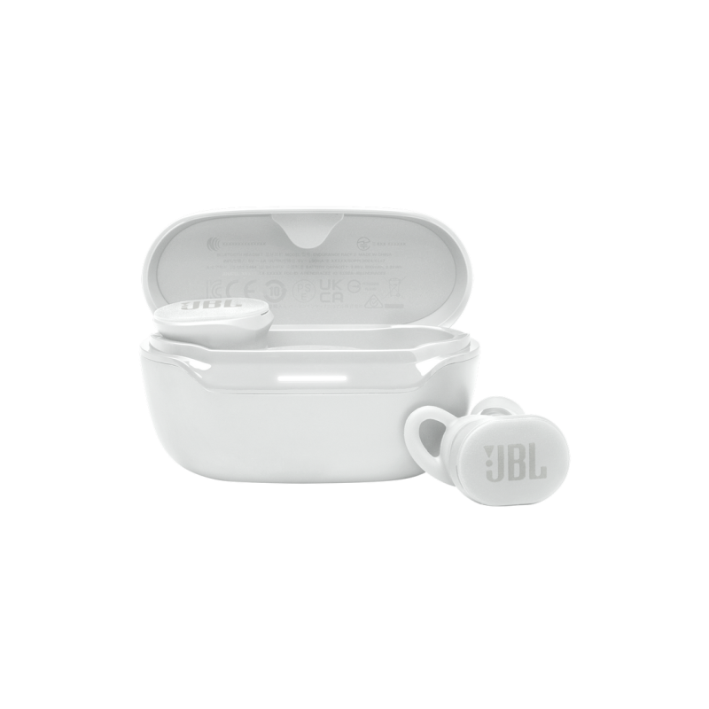 True Wireless JBL Endurance Race 2, White