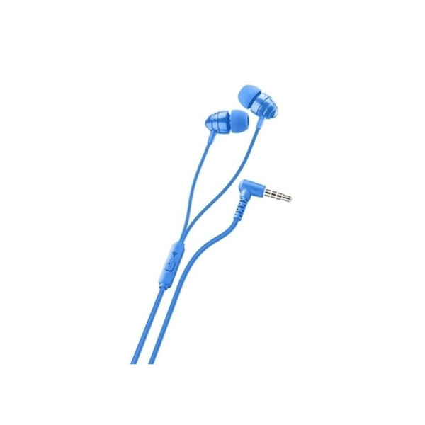 Ploos In-ear earphones with mic, Blue